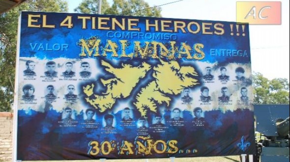 180º aniversario de la usurpación de las islas Malvinas
