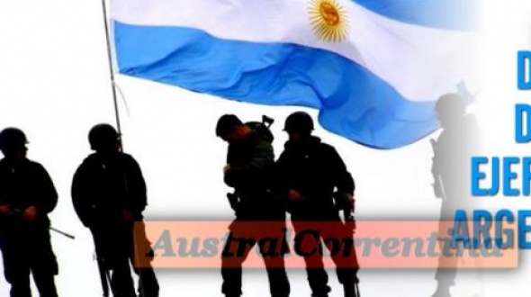 Día del ejército argentino y del Regimiento 4