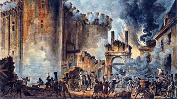 Revolución francesa: Toma de las Bastilla