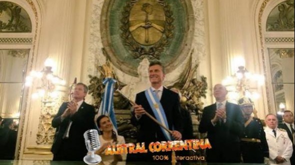 Macri asumió la presidencia con un bastón diseñado por un correntino