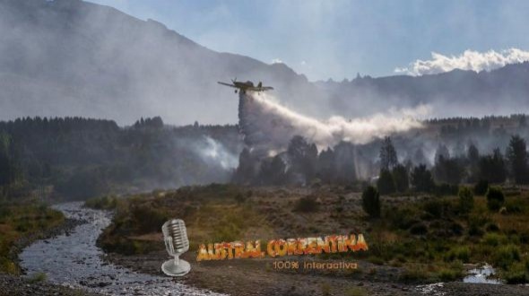 Incendio forestal sin control: Se quemaron 1.600 hectáreas