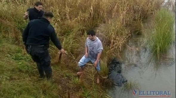 Todavía no fue identificado el cuerpo encontrado en el río Miriñay