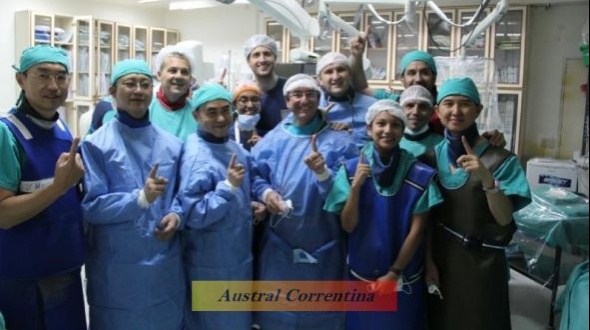 Corrientes fue testigo del primer implante de una válvula aórtica en humanos