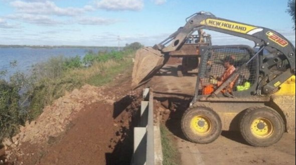 Corrientes: Vialidad confirmó que ya pueden transitar camiones por media calzada en la ruta 123 