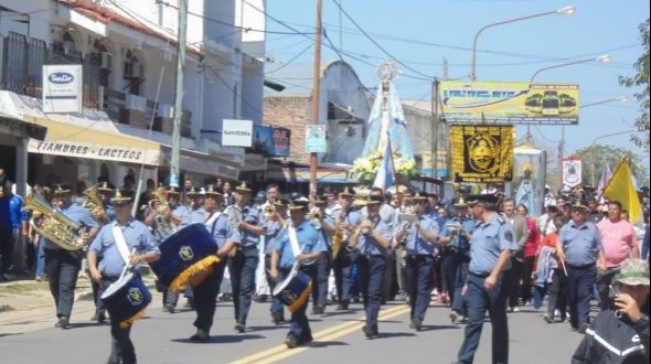 La familia policial renueva su promesa de devoción a la Virgen de Itatí