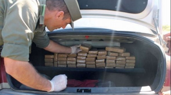 Detuvieron a dos narcos entrerrianos en Itatí con más de 80 kilos de drogas valuados en 2,3 millones de pesos 