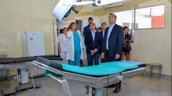 Valdés ratificó la puesta en funcionamiento del Centro Oncológico en Curuzú Cuatiá