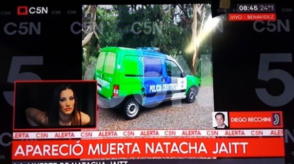 Natacha Jaitt fue hallada muerta en un salón de fiestas en Villa La Ñata
