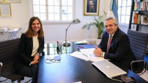 Alberto Fernández nombró a Fernanda Raverta como nueva titular de la ANSES