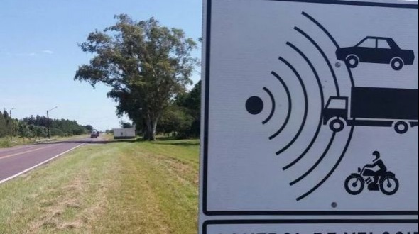 Habilitaron radares de velocidad en una ruta de Corrientes