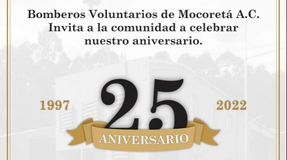 25 aniversario de los bomberos de Mocoretá