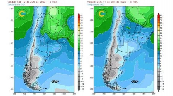 ¿Ola polar? Cuándo llega el frío y dónde hay alerta por nevadas en Argentina
